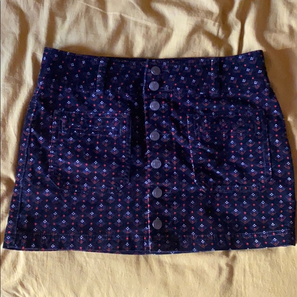 Free people mini skirt